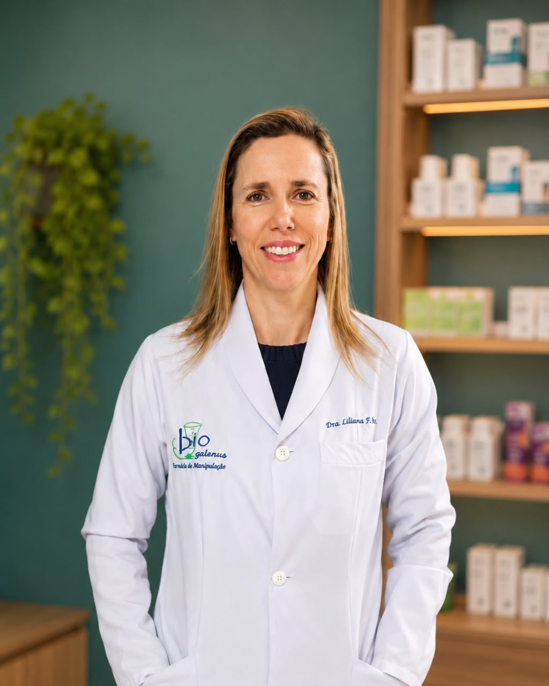 Drª. Liliana Farinelli Itri – Farmacêutica responsável Biogalenus